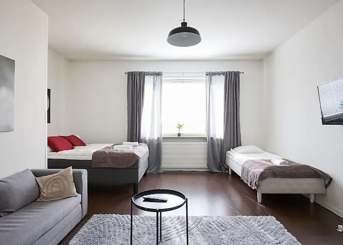 公寓 Tilava Yksioe Port Arthurissa, Iso Keittioe 图尔库